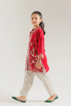 ETHNC Kids Embroidered Suit- BRICK RED | E1001/404/305