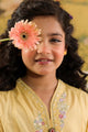 ETHNC Kids Embroidered Suit -PALE YELLOW | E0991/404/226