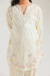ETHNC Kids Embroidered Suit -Lemon Icing (E1575/402/004)