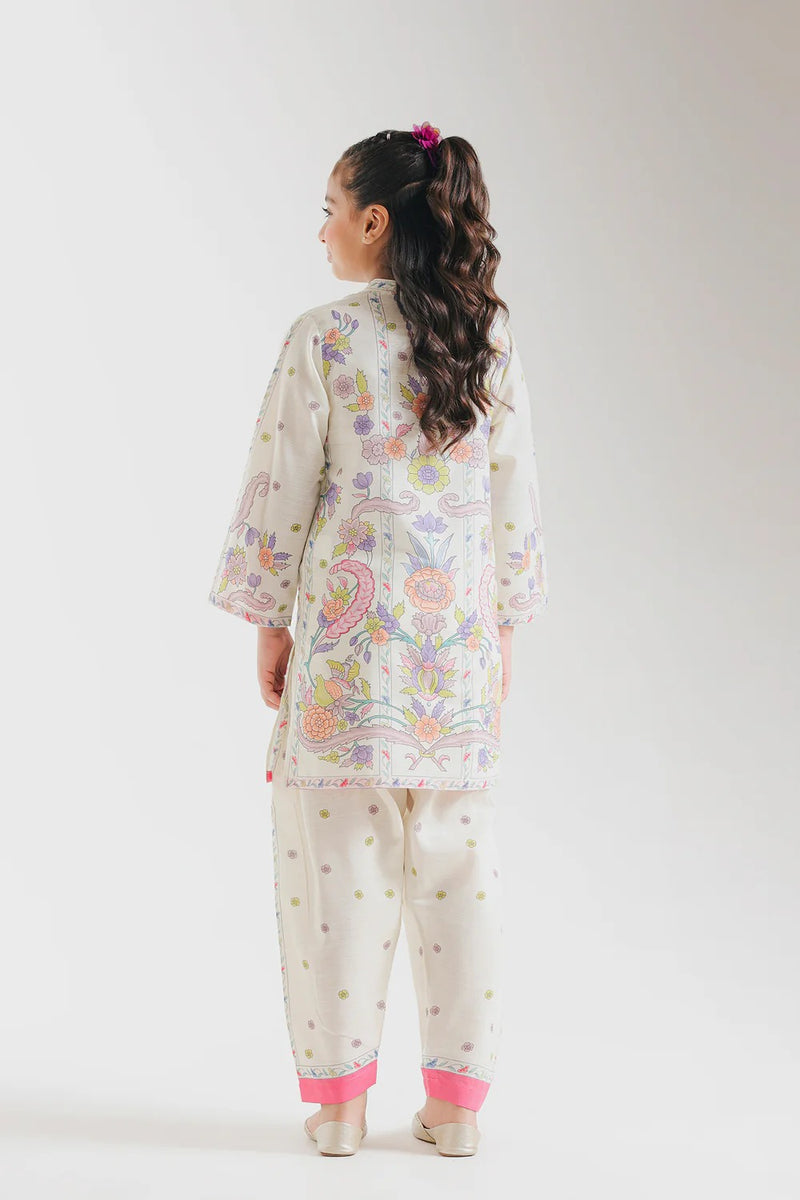 ETHNC KIDS - Printed Suit -VANILLA ICE | E1640/402/005