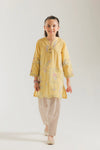 ETHNC Kids Embroidered Suit -PALE YELLOW | E0991/404/226