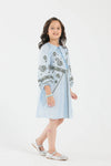 Ethnic Kids - Dress - Light Blue E0952 401 609