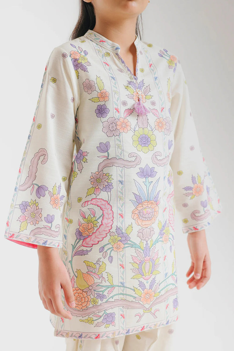 ETHNC KIDS - Printed Suit -VANILLA ICE | E1640/402/005