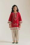 ETHNC Kids EMBROIDERED SUIT (E0988/404/416)- WINE