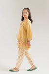 ETHNC Kids Embroidered Suit -PALE YELLOW | E1000/404/225