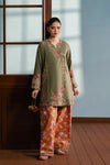ETHNC EMBROIDERED SUIT | OLIVE | E4748-103-121