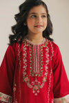 ETHNC Kids EMBROIDERED SUIT (E0988/404/416)- WINE
