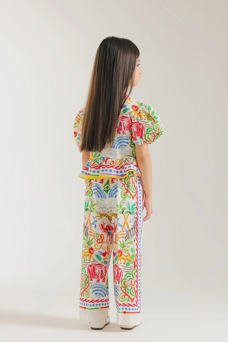 ETHNC Kids - CO-ORD SET -OFF WHITE - E1538301 002
