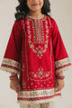 ETHNC Kids EMBROIDERED SUIT (E0988/404/416)- WINE
