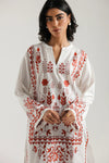 ETHNC Embroidered Suit- White | E7822/102/001