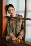 ETHNC EMBROIDERED SUIT | OLIVE | E4748-103-121