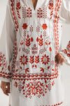 ETHNC Embroidered Suit- White | E7822/102/001