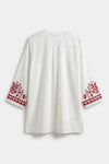 ETHNC Embroidered Suit- White | E7822/102/001