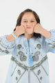 Ethnic Kids - Dress - Light Blue E0952 401 609