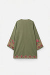 ETHNC EMBROIDERED SUIT | OLIVE | E4748-103-121