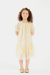 ETHNC Kids -EMBROIDERED DRESS -off-white (E0909/401/005)