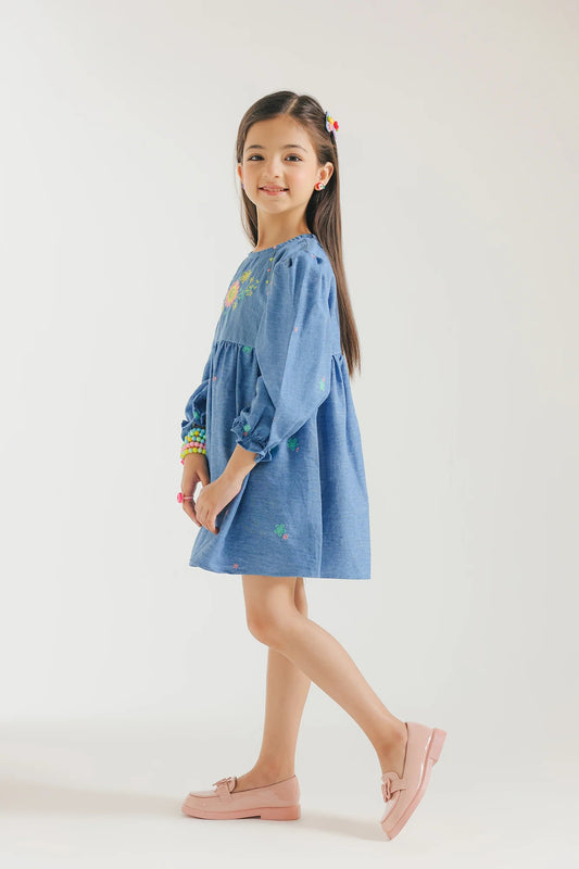 Kids Dress LIGHT-BLUE  E1202 301 630