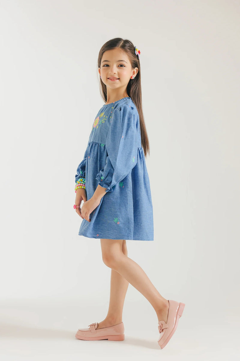 Kids Dress LIGHT-BLUE  E1202 301 630