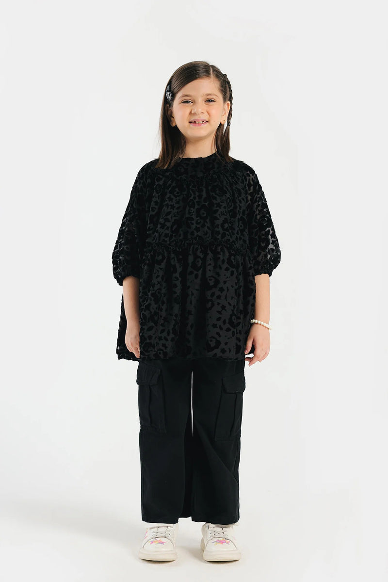 Ethnic Kids Black Toddler Dress ( E1203/301/902)