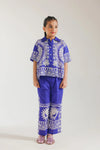 ETHNC Kids -CO-ORD SET -DENIM BLUE- (E1509_401_625)