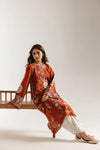 ETHNC Embroidered Suit-RUST | E4156/103/205