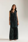 ETHNC EMBROIDERED SUIT | JET BLACK | E4610/103/902