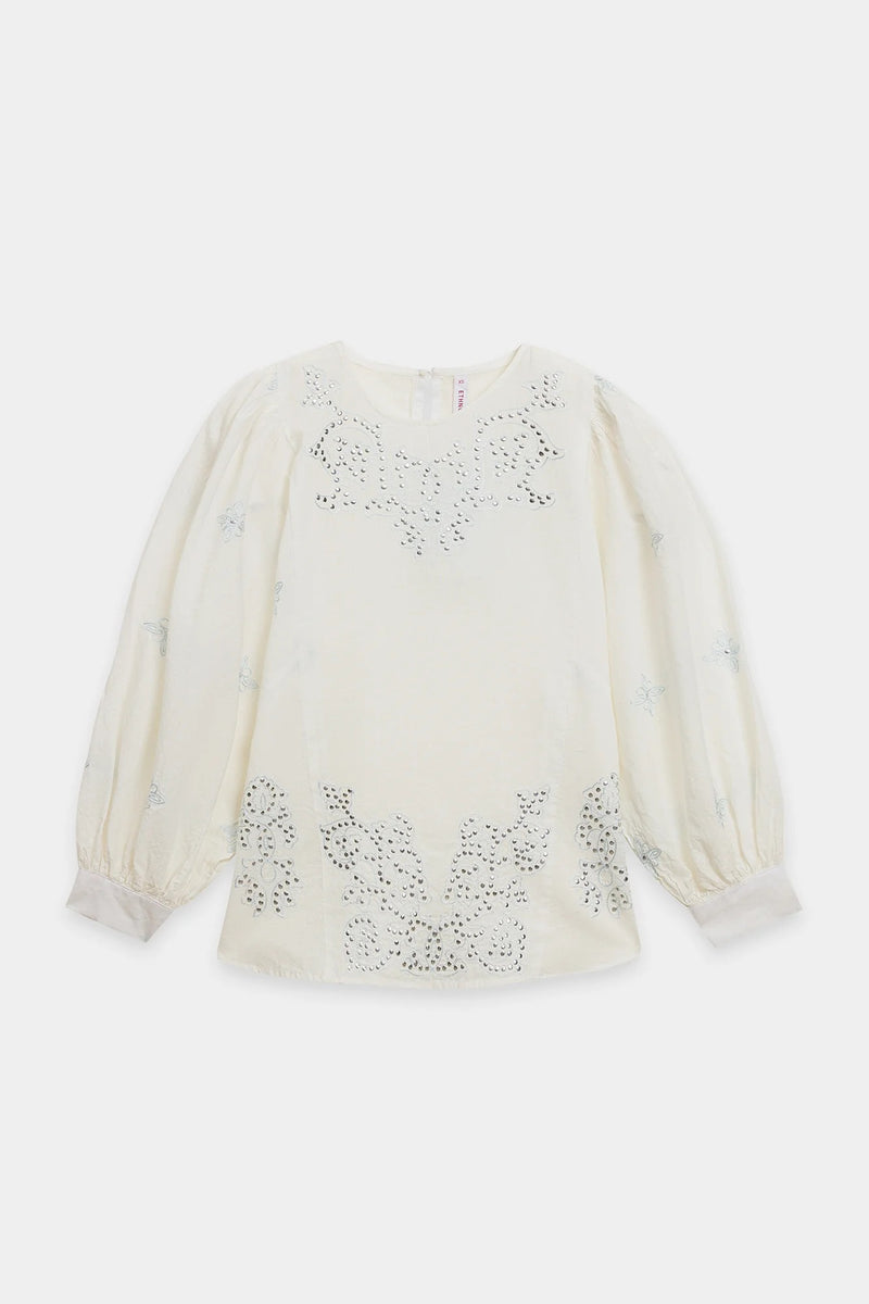 ETHNC Boho Kurti - Lemon Icing (S4E0577/119/004)