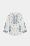 ETHNC Printed Kurti - OFF WHITE | S4E0581/119/002