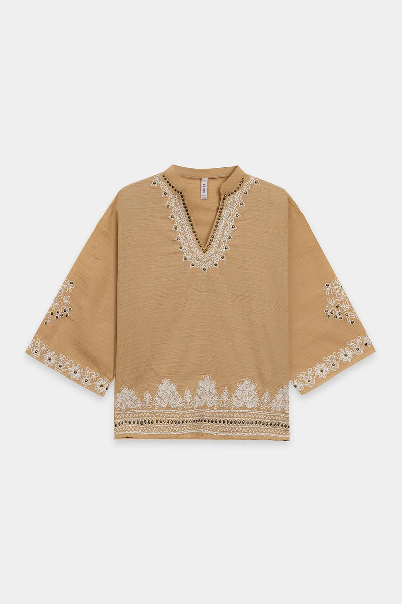 ETHNC Kurti - CARAMEL | S4E0592/119/806