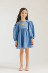 Kids Dress LIGHT-BLUE  E1202 301 630