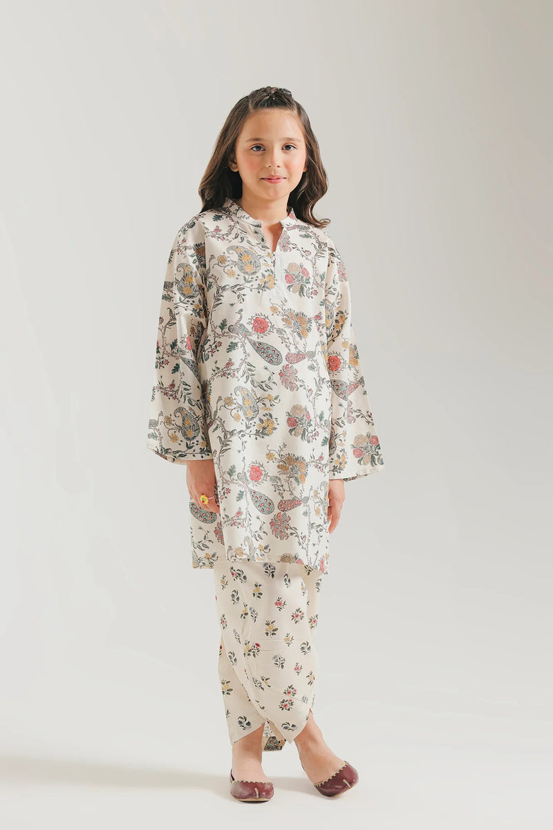 ETHNC Kids PRINTED SUIT -Off White- (E1692/402/002)