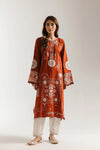 ETHNC Embroidered Suit-RUST | E4156/103/205