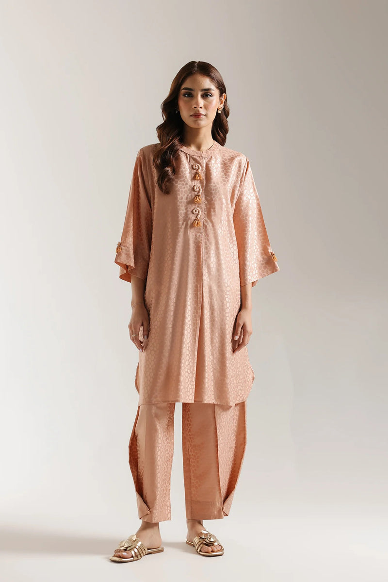 ETHNC Embroidered Suit - PEANUT | E6631/102/808