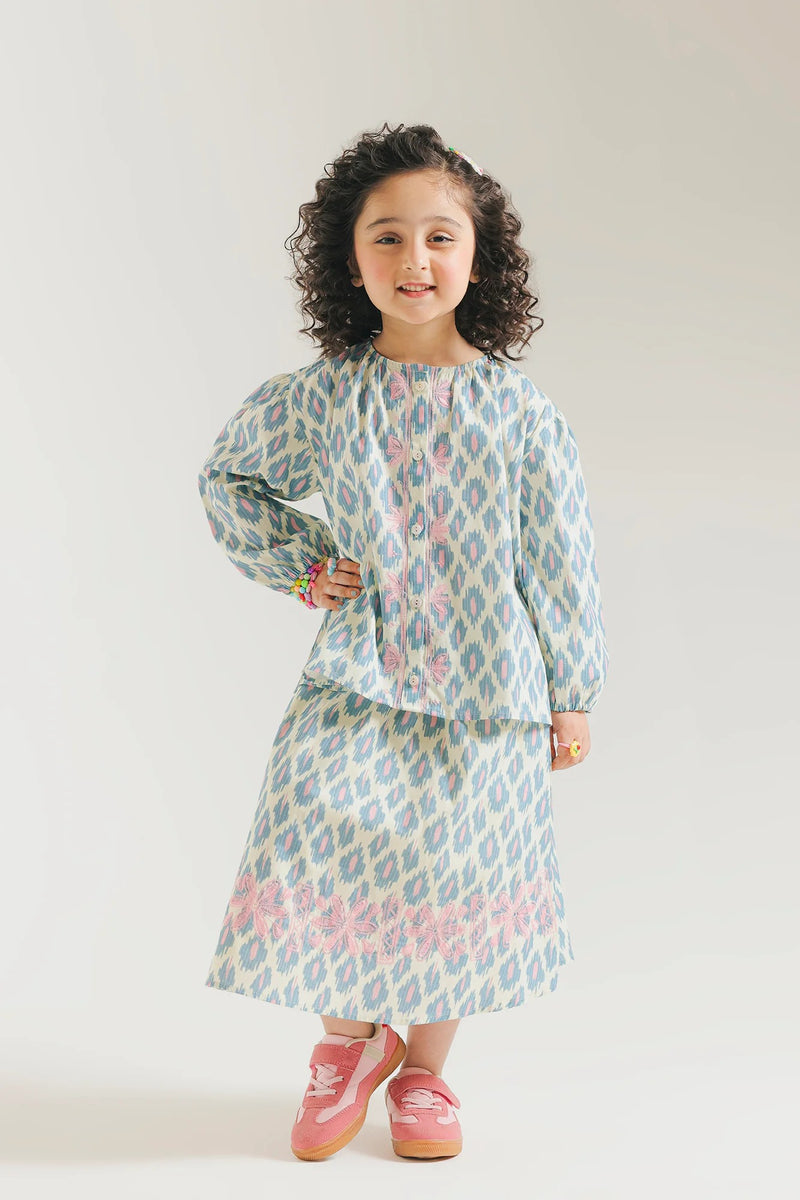 ETHNC Kids CO-ORD SET STONE | E2128/301/817