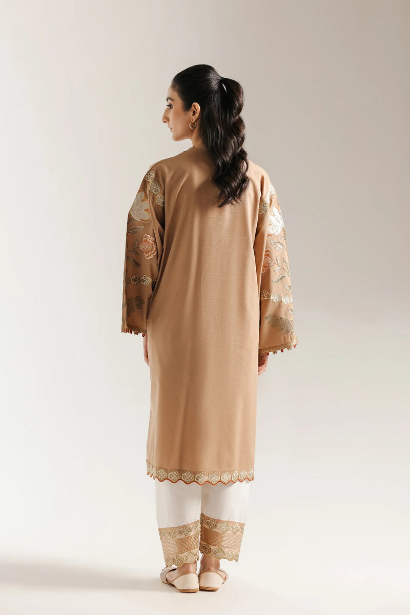 ETHNC Embroidered Suit-PALE-CORAL | E3496/103/329