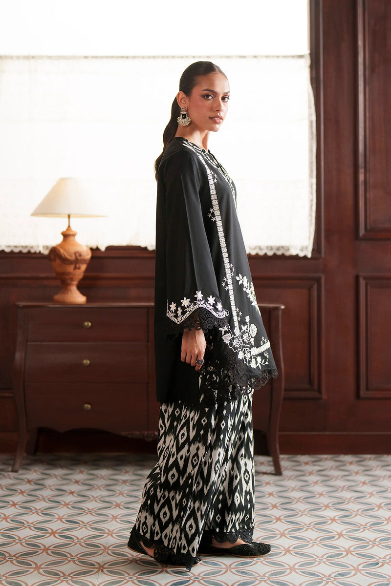 ETHNC EMBROIDERED SUIT | BLACK | E4645/103/901