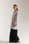 ETHNC Embroidered Casual Shirt – Light Grey - E7219/102/914