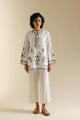 ETHNC Boho Chic Embroidered Kurti White (S3E0541/119/001)
