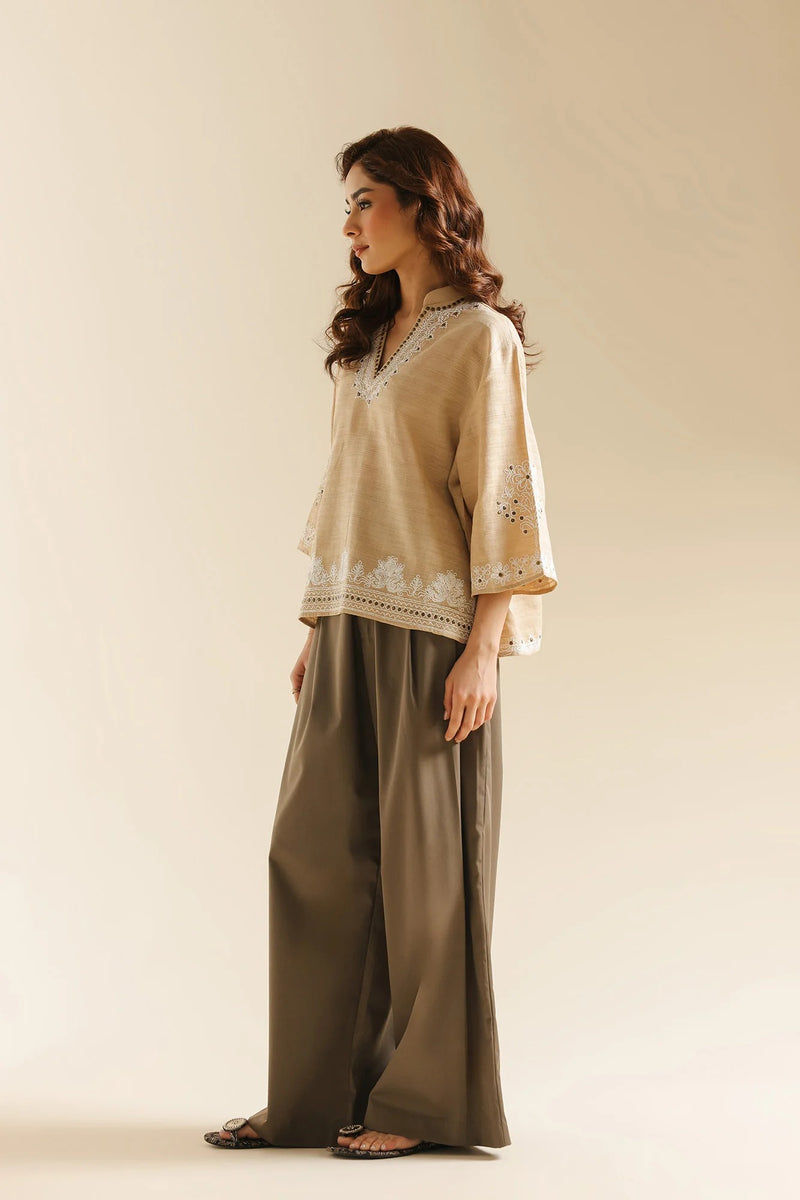ETHNC Kurti - CARAMEL | S4E0592/119/806
