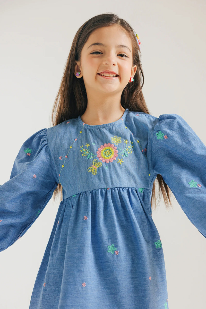 Kids Dress LIGHT-BLUE  E1202 301 630
