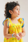 ETHNC - Kids Dress -Yellow (E1405 301 108)