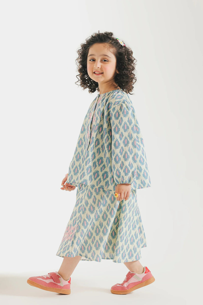 ETHNC Kids CO-ORD SET STONE | E2128/301/817