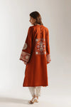 ETHNC Embroidered Suit-RUST | E4156/103/205