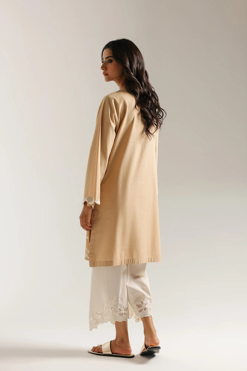 ETHNC EMB Shirt - PALE-YELLOW - (E6967 102 225)