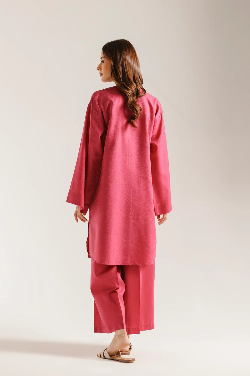 ETHNC SOLID SUIT | (E8583/102/405) | Hot pink