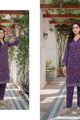 Tawakkal ARSHI STITCHED  3 Pieces (D-2993 | Royal Plum Purple)